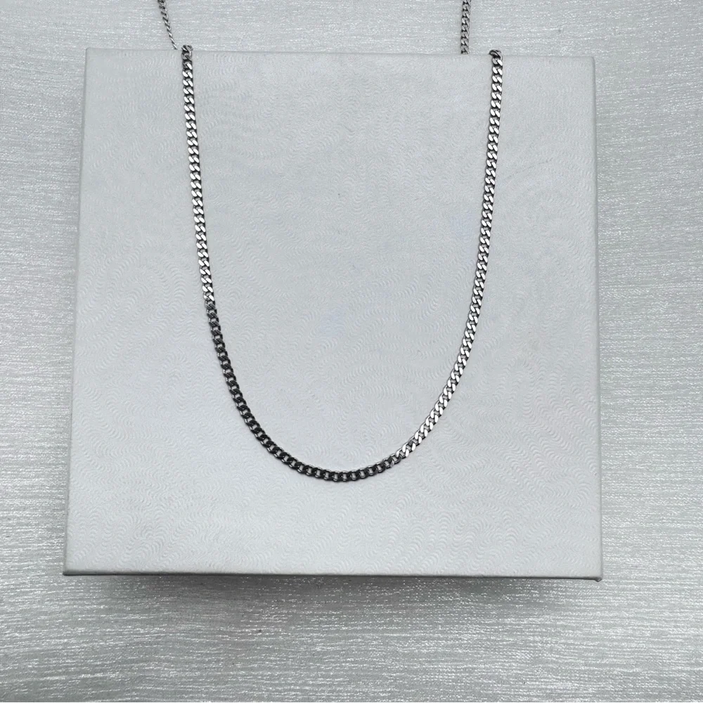 S925 | 2mm | Sterling Silver | Curb Link Chain